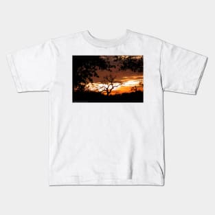 Fiery Sunset 2 Kids T-Shirt
